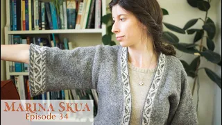 Marina Skua Podcast Ep 34 – Summer wool knits, gratitude, a bit of basketry and a garden visit