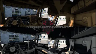 ETS2 1.41 Mercedes Benz MP4 Interior Bundle | Euro Truck Simulator 2 Mod
