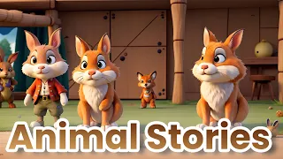 The Wise Owl, the Clever Fox, and the Brave Rabbit |Animal moral stories | Kids Stories..!