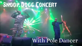 Snoop Dogg Concert with Pole Dancer