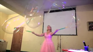 Шоу мыльных пузырей Фантазёрия на выпускной