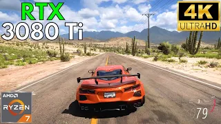 Forza Horizon 5 is GREAT! Nvidia RTX 3080 Ti + AMD Ryzen 7 5800X3D 4K Ultra Graphics