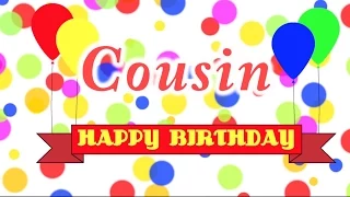Happy Birthday Cousin Song