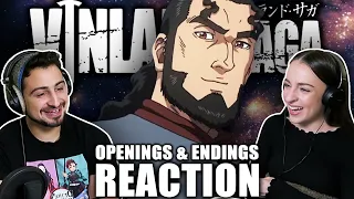 We reacted to EVERY VINLAND SAGA OPENING AND ENDING!