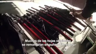 LA LEYENDA DEL SAMURÁI - 47 RONIN. Las armas