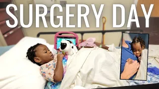 SURGERY DAY | Toddler Tonsillectomy & Recovery!