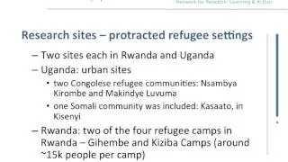 Part 1: Community-Based Child Protection Mechanisms in Protracted Refugee Settings