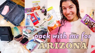Pack With Me for Arizona!!