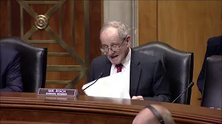 Ranking Member Risch Gives Opening Statement at Nominations Hearing