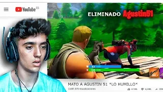 Reaccionando a SUSCRIPTORES que me ELIMINAN en FORTNITE...