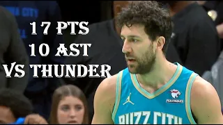 Vasilije Micic 17 Pts 10 Ast OC Thunder vs Charlotte Hornets HIGHLIGHTS