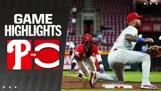 Phillies vs. Reds Game Highlights (4/24/24) | MLB Highlights