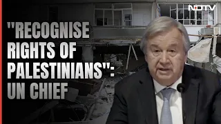 Israel Hamas War | UN Chief: "Deeply Distressed By Israel's Complete Siege Of Gaza"