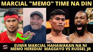 EUMIR MARCIAL MAG SASANAY KASAMA SI MEMO HEREDIA! LALONG LALAKAS ITO! MAGSAYO VS GARY RUSSEL JR!