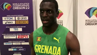 Kirani James On Not Being Able To Race Steven Gardiner At Worlds