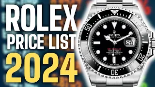 Top 10 Rolex Watches Price List For 2024