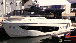 2019 Cranchi T36 Crossover Yacht Walkaround - Deck Interior Tour