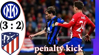 INTER - Atletico Madrid 2-1 penalty shootout (3-2) All Goals & Highlights - Champions League 2024