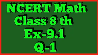 Q 1-Ex 9.1-Algebraic Expression-NCERT Maths Class 8th-Chapter9