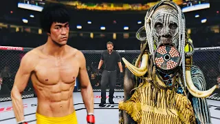 PS5 | Bruce Lee vs. Leader Mursi (EA Sports UFC 4)🥊