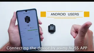 How to use XOSS Vortex ant+ cadence & speed sensor.