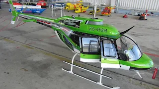 Bell 206 JetRanger Giant RC Scale Turbine Model Helicopter