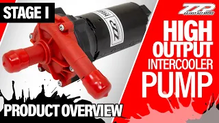 ZZP High Output Intercooler Pump - Stage 1 Overview