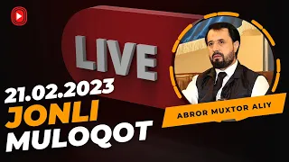 Jonli muloqot 21.02.2023