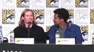 Sam Reid and Jacob Anderson Sweet Moment At Comic-Con (Interview With The Vampire AMC)