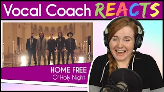 Vocal Coach reacts to Home Free - O' Holy Night