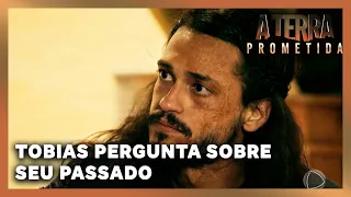 A TERRA PROMETIDA: Tobias pede para Léia contar sobre seu passado