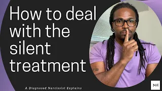 How to deal with the silent treatment in a toxic relationship?