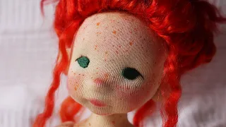 Sculpting a Gentle Smile | Dollmaking with Wool