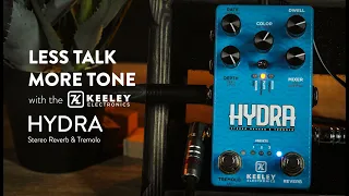 Keeley Electronics Hydra Stereo Reverb & Tremolo Demo (In Stereo - Please Use Headphones)