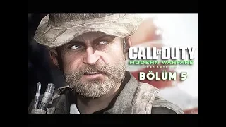 BABALAR VE GÜNAHLARI ! | Call of Duty 4 Modern Warfare Remastered Türkçe Bölüm 5