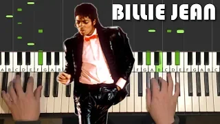 Michael Jackson - Billie Jean (Piano Tutorial Lesson)