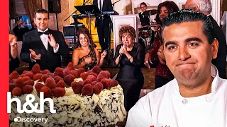 Buddy se suma a una subasta de famosos con una sorpresa para su madre | Cake Boss | Discovery H&H