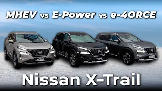 Nissan X-Trail (2024) - WIELKIE PORÓWNANIE | MHEV vs E-Power vs e-4ORCE | N-Connecta vs Tekna