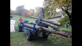 Nakladač za traktor a jeho využitie - Bronto ZTN 400