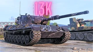 World of Tanks Leopard 1 - 13K Damage  & Leopard 1 - 12K Damage