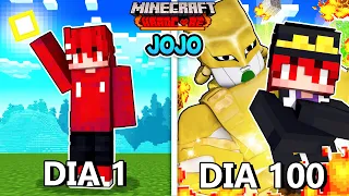 Sobrevivi 100 Dias no Minecraft JoJo! - O FILME