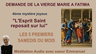 [Audio] Les 1ers Samedis : "L'Esprit Saint reposait sur lui"