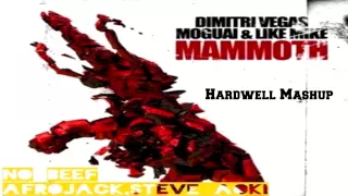 Dimitri Vegas & Like Mike & Moguai Vs. Miss Palmer - No Mammoth (Hardwell Mashup) + DL