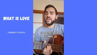 What Is Love - Haddaway TikTok - Acoustic Cover - Cover Acustica