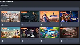 Обзор Humble Choise Bundle ► April 2024