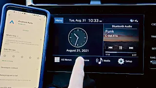 2022 Hyundai Blue Link Infotainment How To Android Auto and Bluetooth Setup