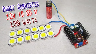 DC to DC voltage booster150watts 12v - 35v