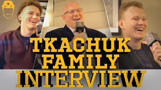 Spittin' Chiclets Interviews Keith, Matthew, and Brady Tkachuk - Full Interview