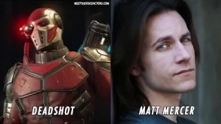 Injustice 2 Characters And Voice Actors