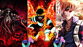 Badass Anime Moments Tiktok compilation PART153 (with anime and music name)